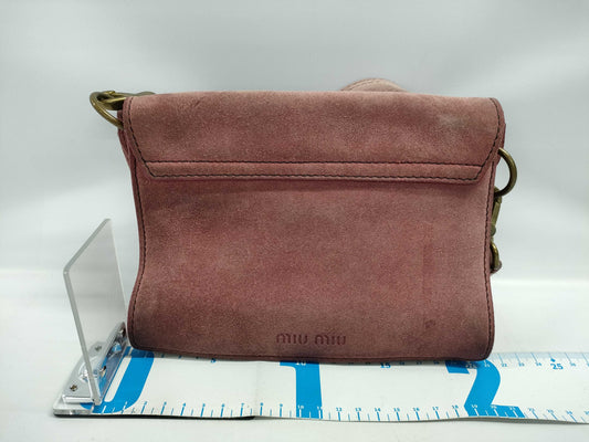 Miu Miu Miu Miu Archive Leather Bag Pink Handbag