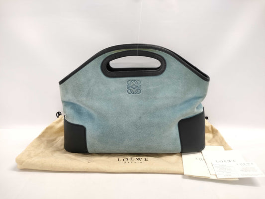 LOEWE Half Moon Handbag Anagram Handbag
