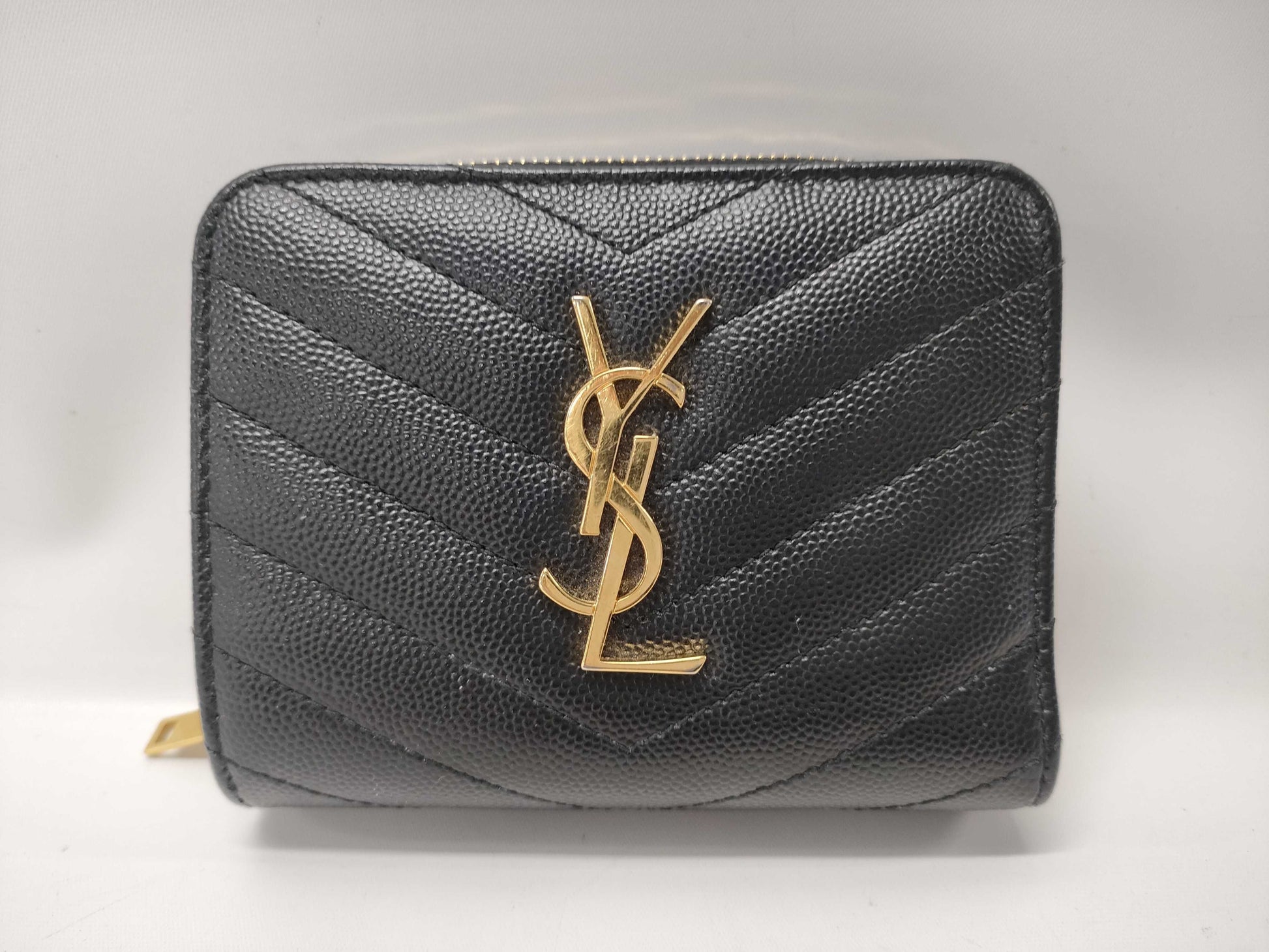 SAINT LAURENT Black Wallet