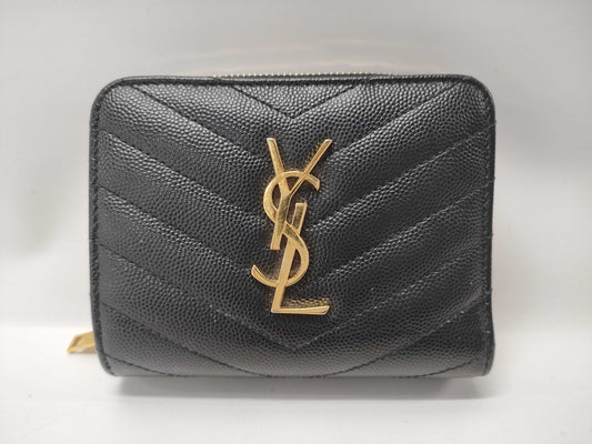 SAINT LAURENT Black Wallet