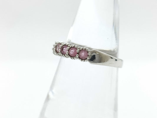 Colored Stone 0.70ct K18WG 3.9g Ring