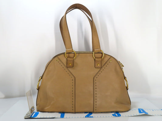 Yves Saint Laurent Leather Muse Mini Handbag Tote Bag