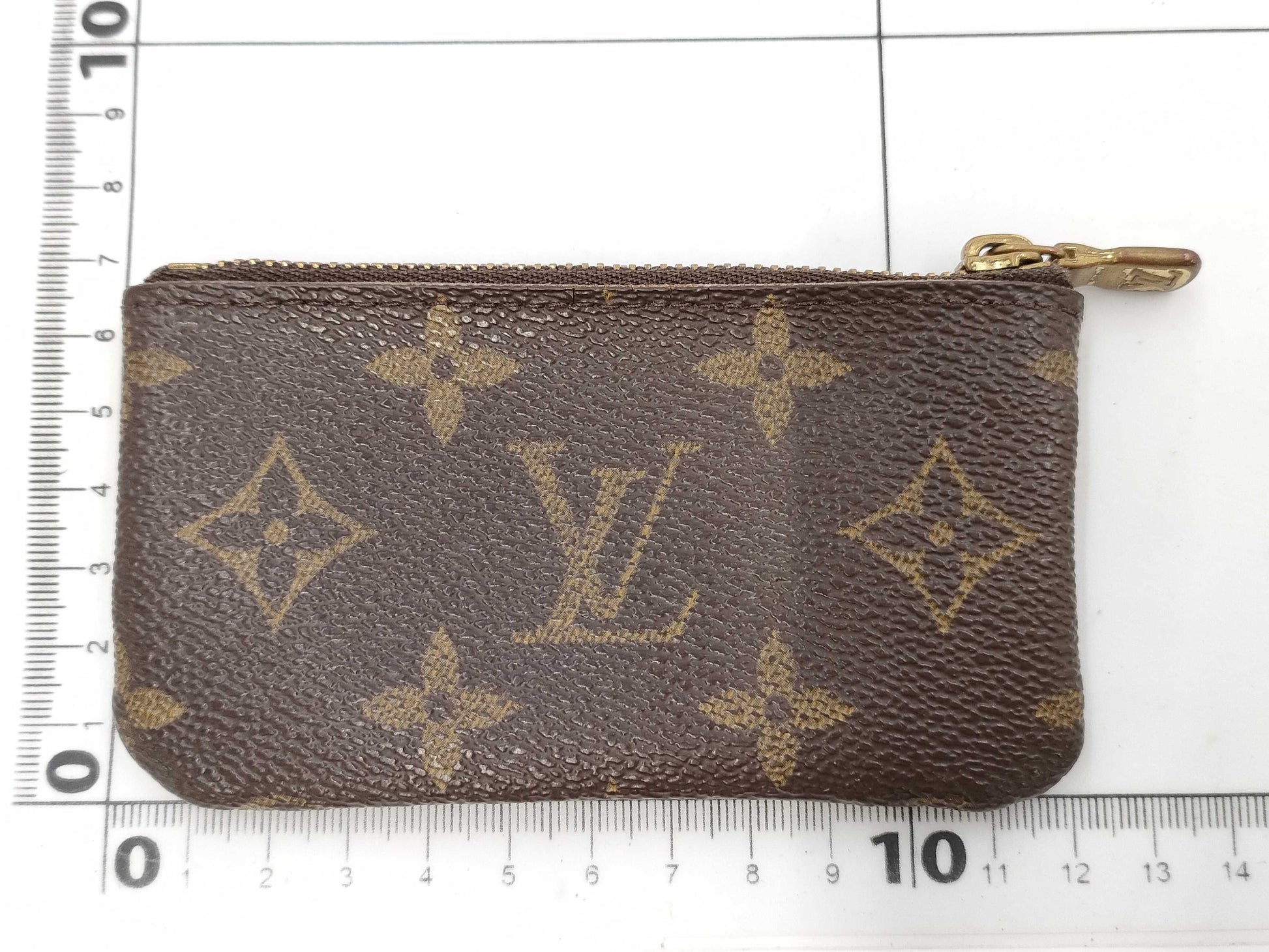 LOUIS VUITTON LOUIS VUITTON Card Key Case Pochette Cle M62650 Coin Case