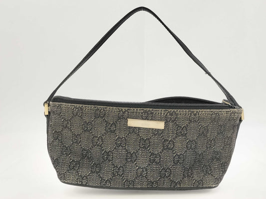 GUCCI Gucci Handbag Accessory Pouch Black Handbag