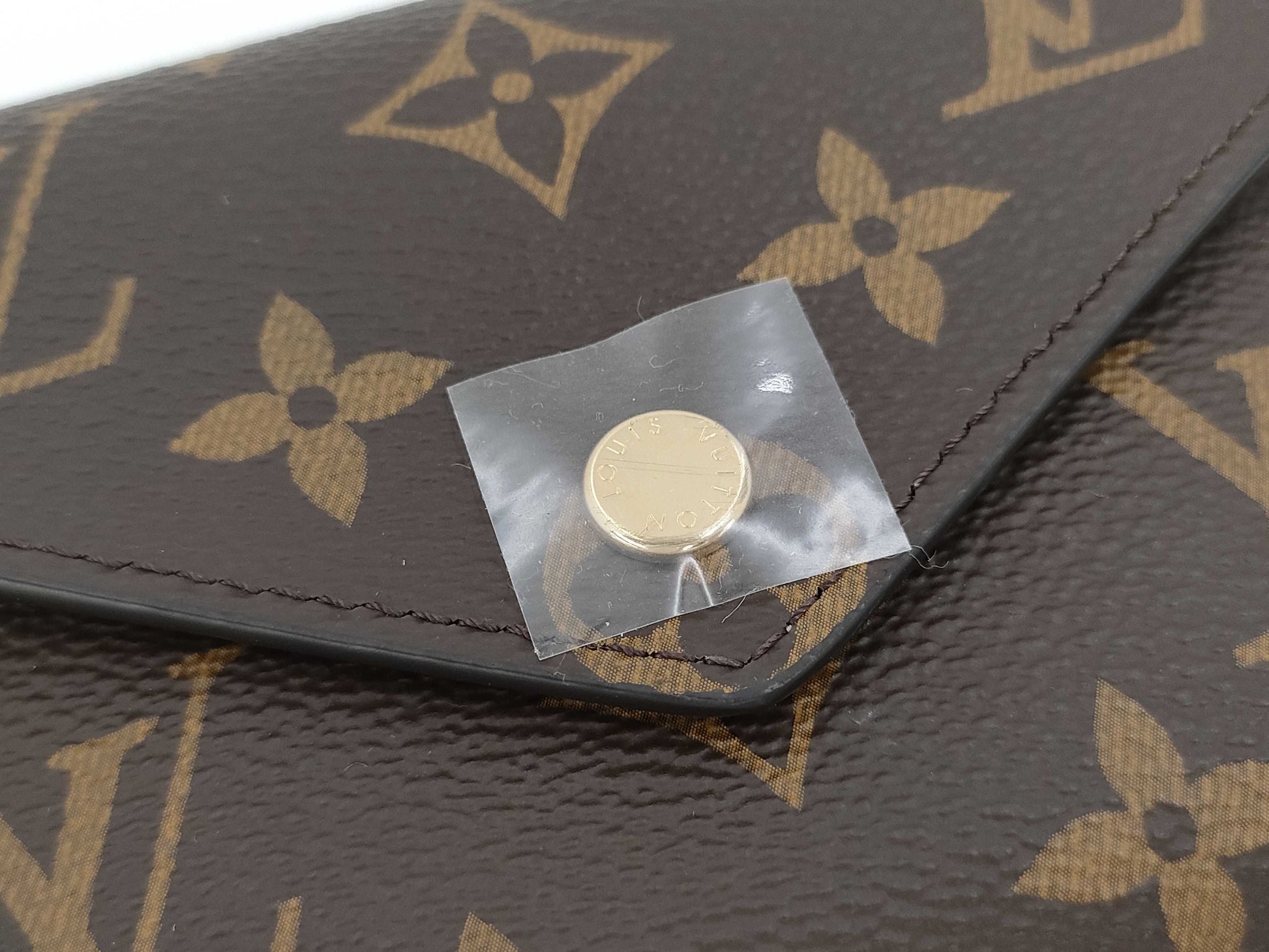 LOUIS VUITTON Vuitton M62360 Monogram Portefeuille Victorine Rose Ballerine Wallet