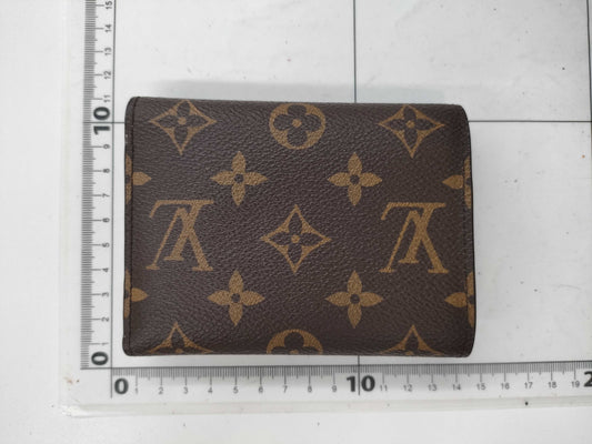 LOUIS VUITTON Vuitton M62360 Monogram Portefeuille Victorine Rose Ballerine Wallet