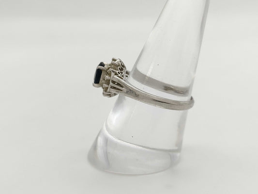 S1.10ct D0.20ct PT900 4.5g Ring