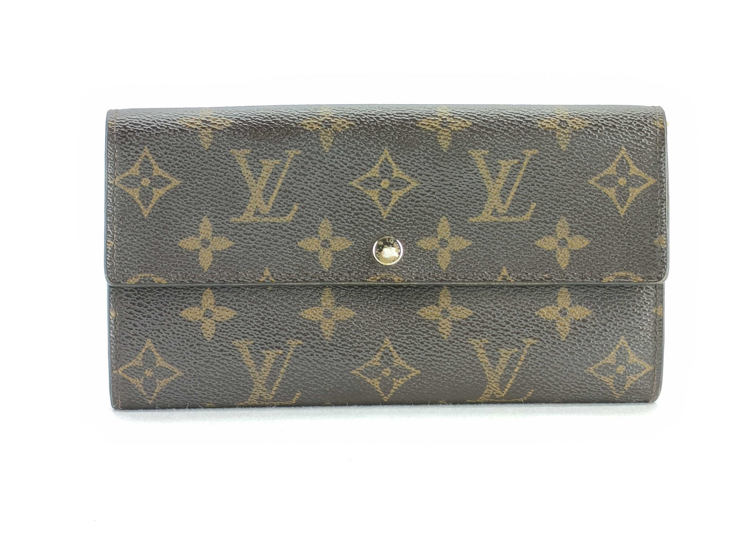 LOUIS VUITTON Monogram Louis Vuitton Monogram Portefeuille Sarah M61374/CT1029 Dust Bag Wallet
