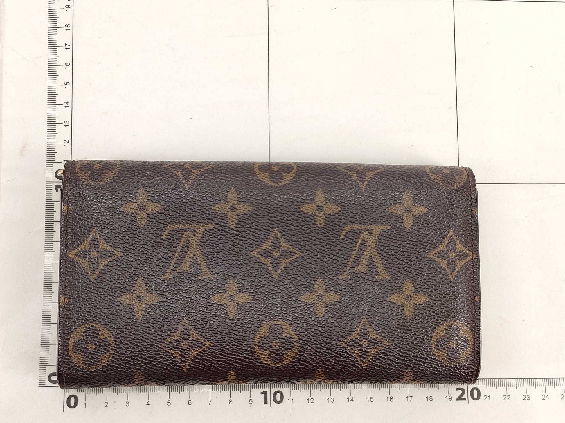 LOUIS VUITTON Monogram Louis Vuitton Monogram Portefeuille Sarah M61374/CT1029 Dust Bag Wallet