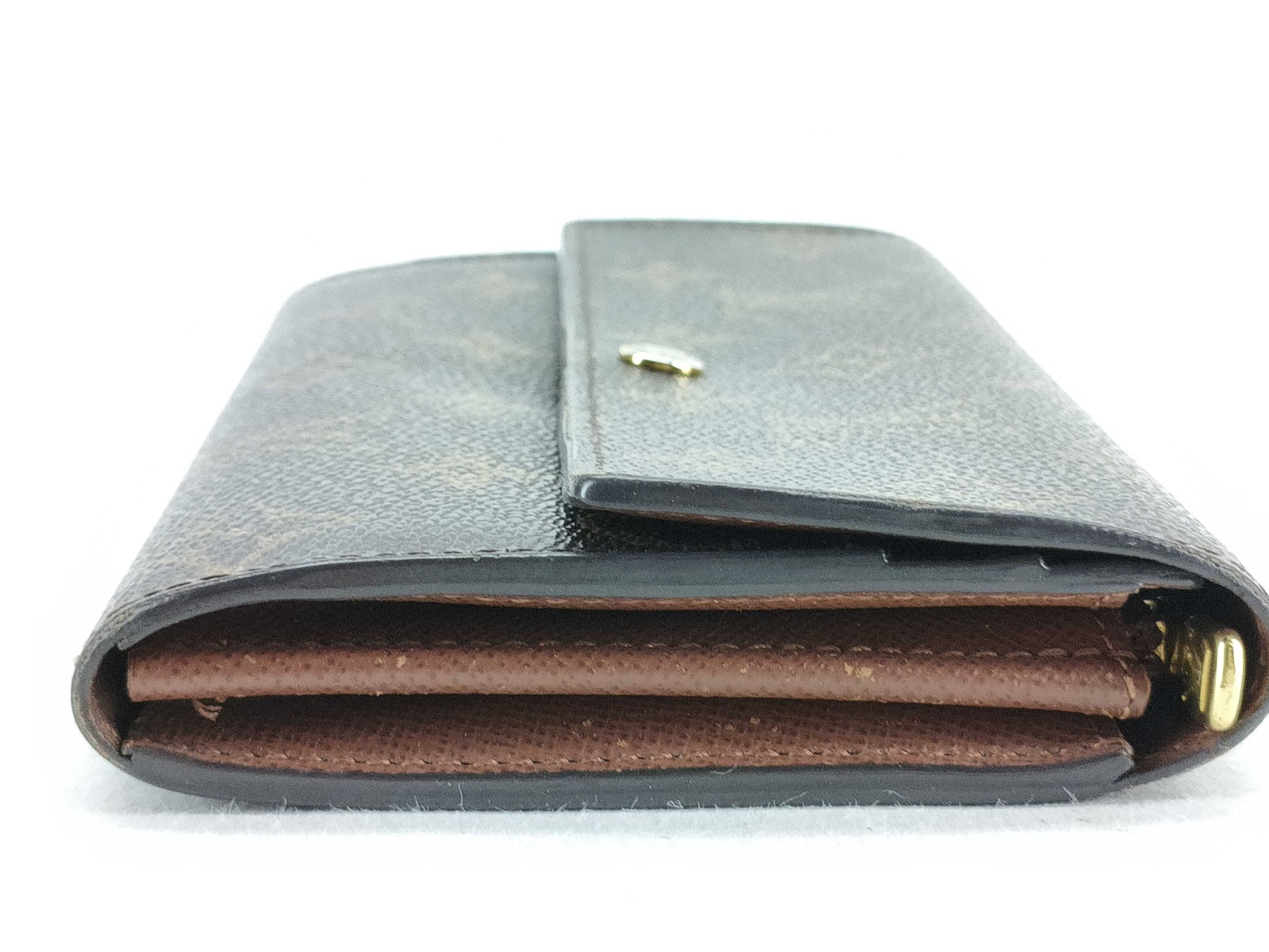 LOUIS VUITTON Monogram Louis Vuitton Monogram Portefeuille Sarah M61374/CT1029 Dust Bag Wallet