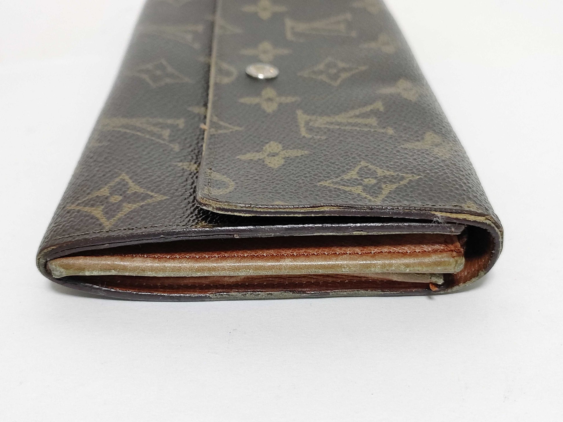 LOUIS VUITTON Monogram Louis Vuitton Monogram Portefeuille Sarah M61374/874AN Wallet