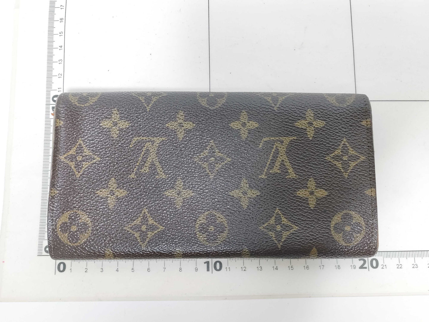 LOUIS VUITTON Monogram Louis Vuitton Monogram Portefeuille Sarah M61374/874AN Wallet