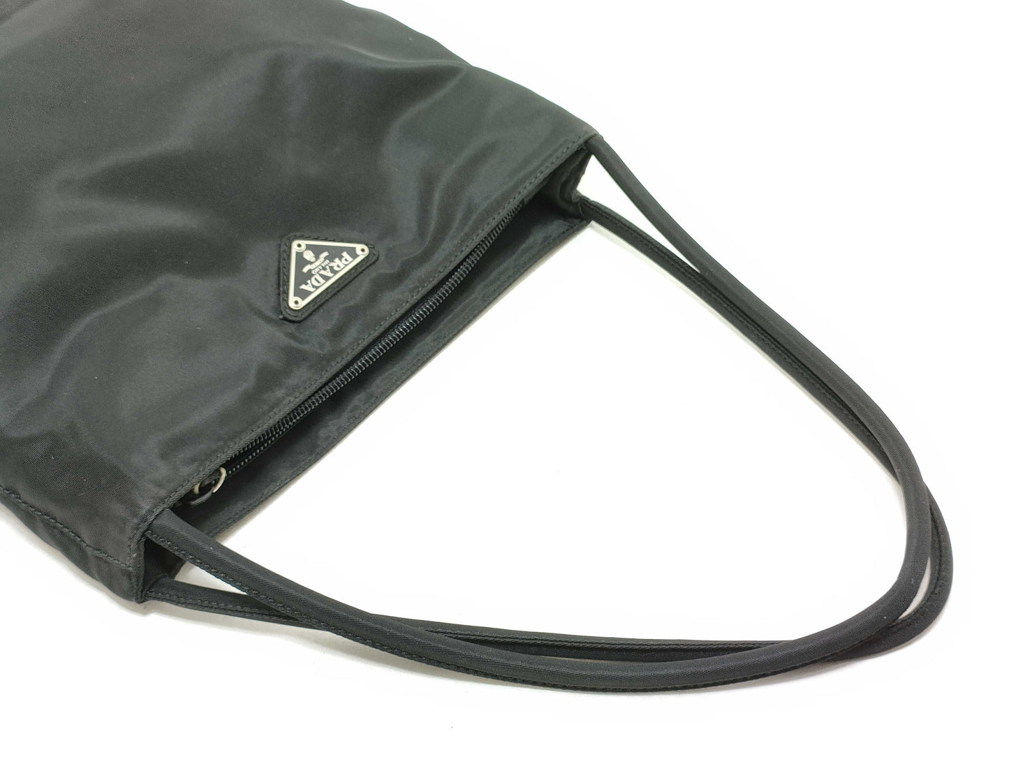 PRADA Nylon Prada Saffiano Handbag