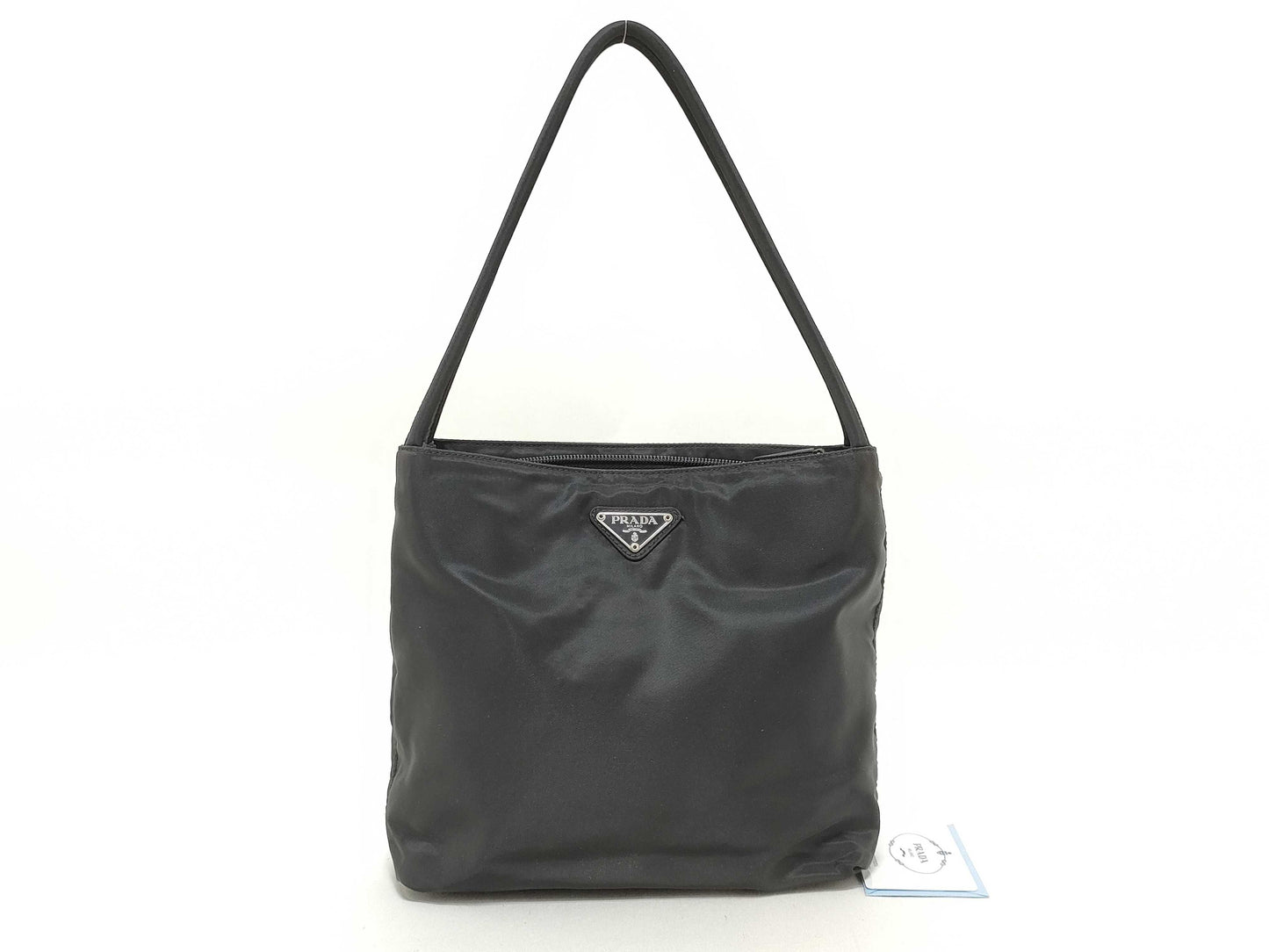PRADA Nylon Prada Saffiano Handbag