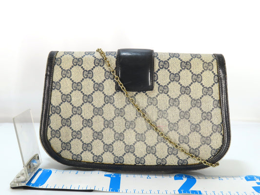 GUCCI GG Supreme Chain Shoulder Bag
