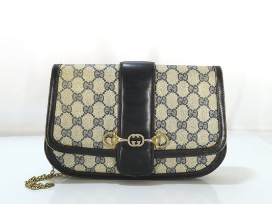 GUCCI GG Supreme Chain Shoulder Bag