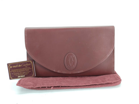 Cartier Must Cartier Second Bag Clutch Bag Guarantee Dust Bag Second Bag