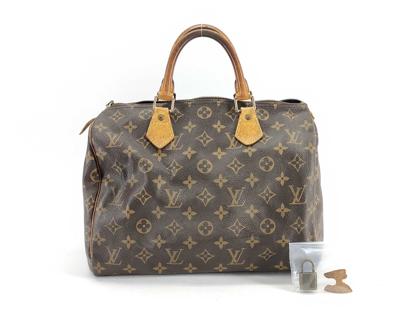 LOUIS VUITTON Monogram Louis Vuitton Monogram Speedy 30 Boston Bag M41526/SP0987