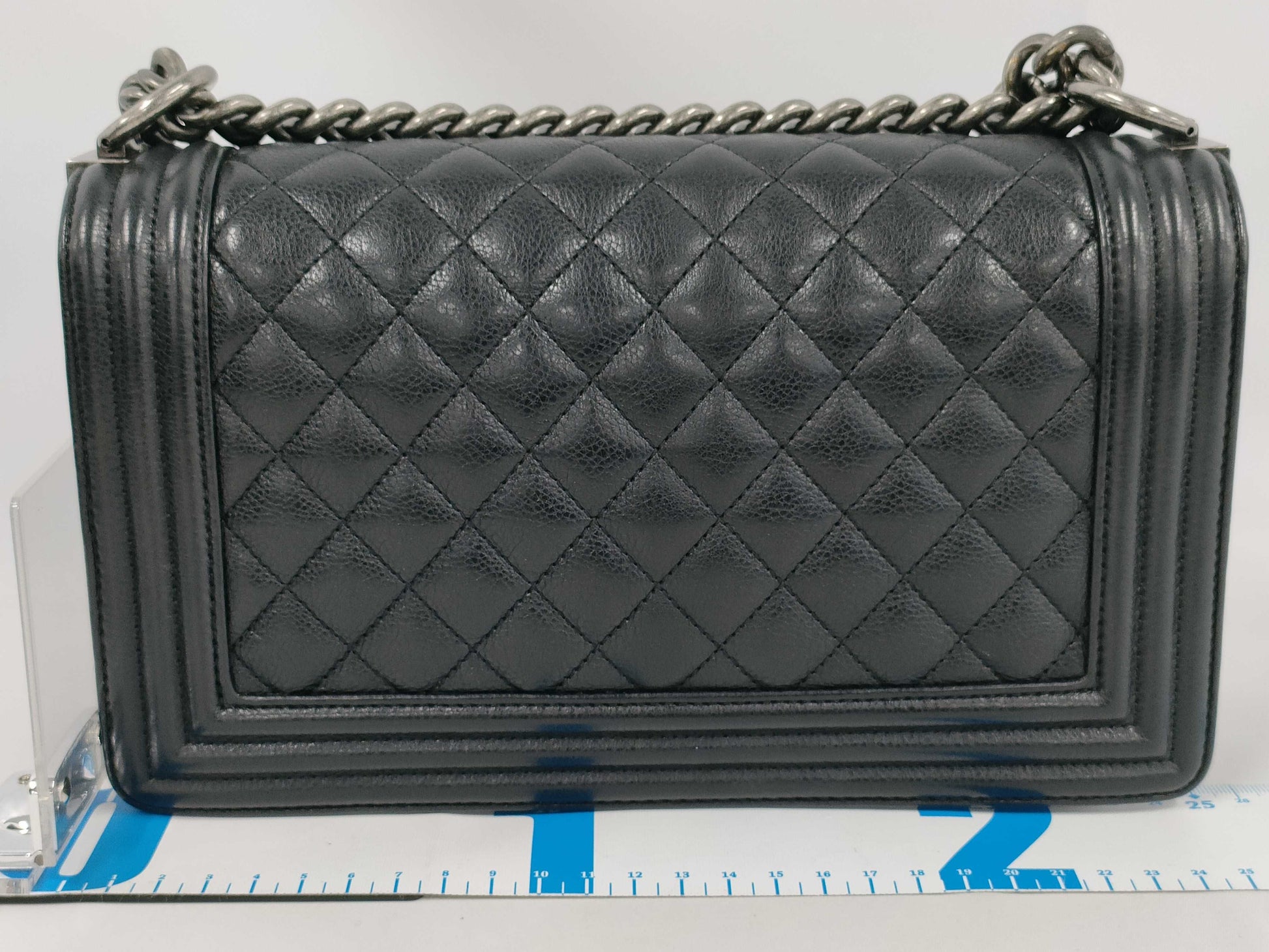 CHANEL Boy Chanel Coco Mark Chain Shoulder Bag