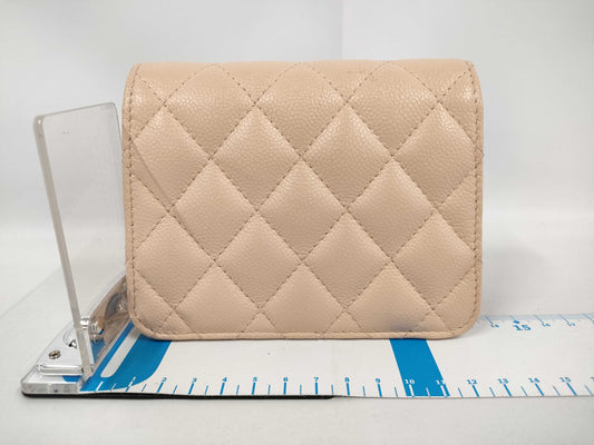 CHANEL Mini Matelasse Caviar Leather Chain Shoulder Bag