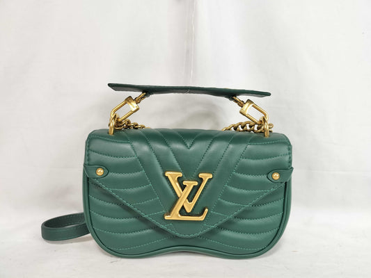 LOUIS VUITTON LOUIS VUITTON Louis Vuitton New Wave Chain Bag PM M55021 Shoulder Bag