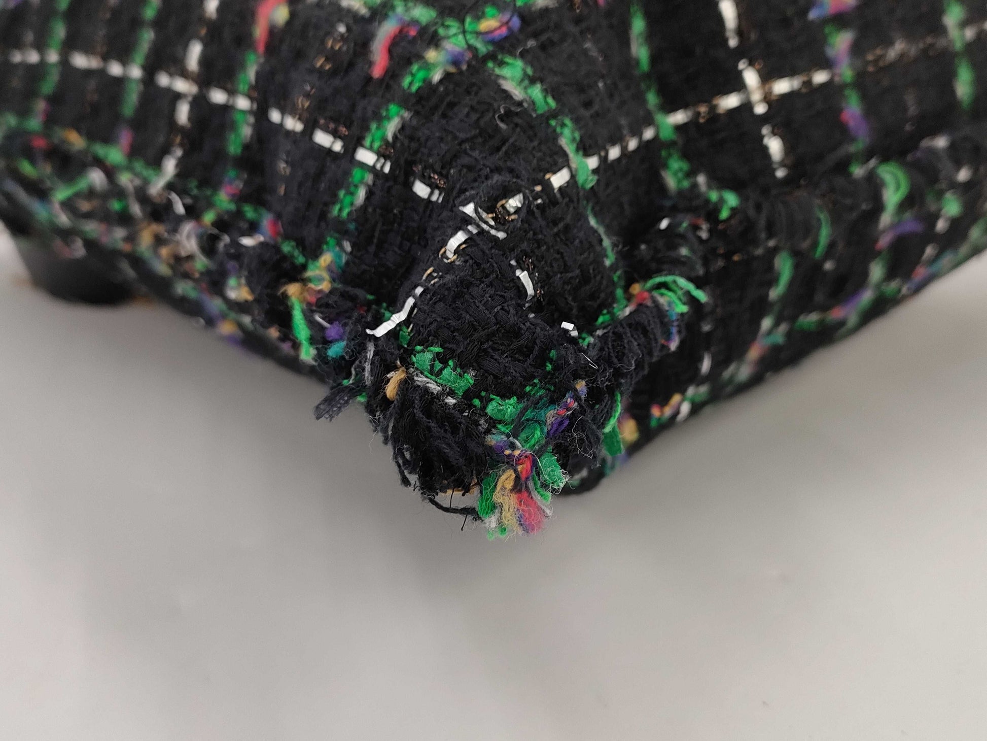 CHANEL Tweed Robot Design 23rd Series Tote Bag