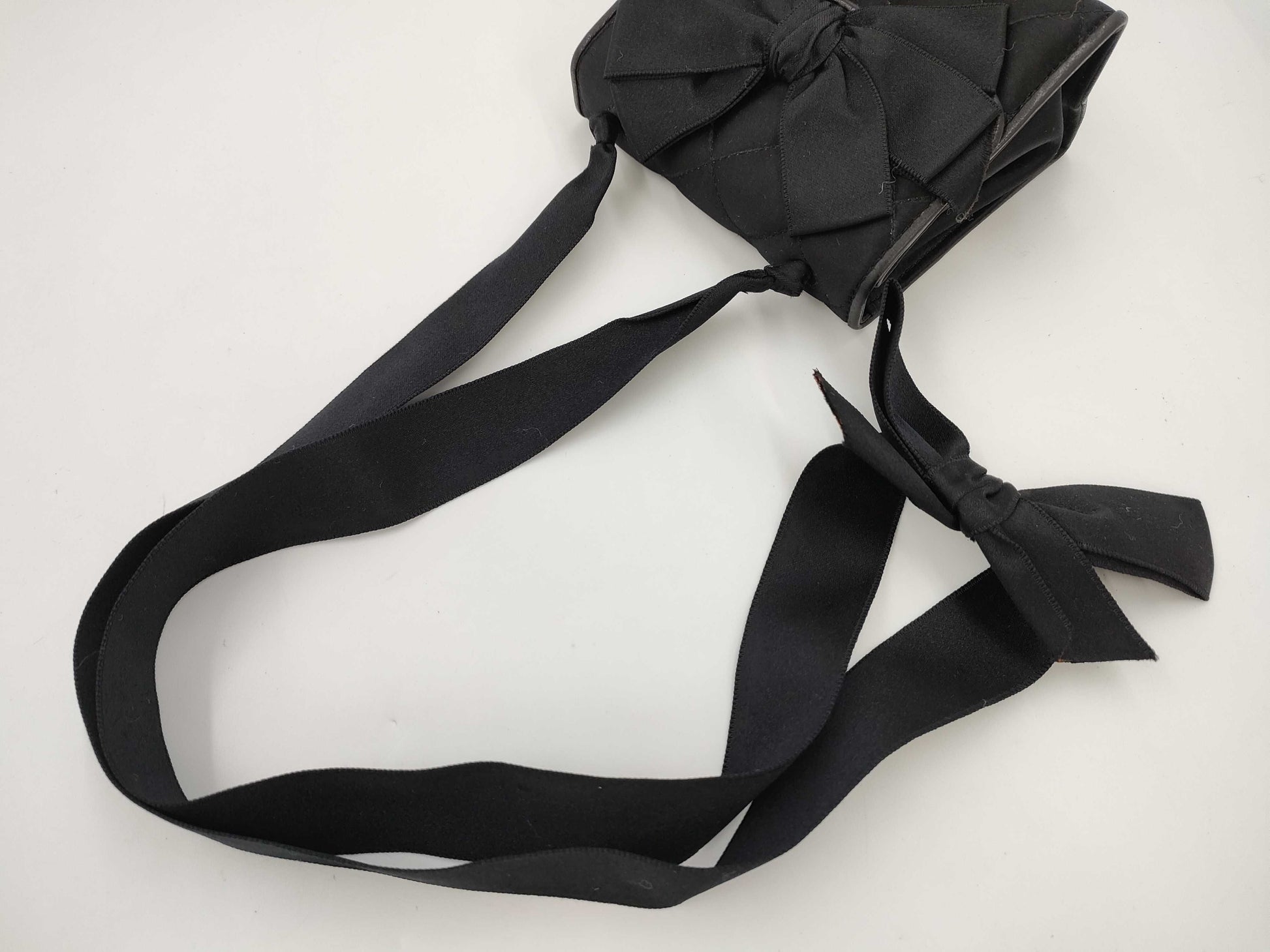 CHANEL Satin Ribbon 4th Shoulder Bag