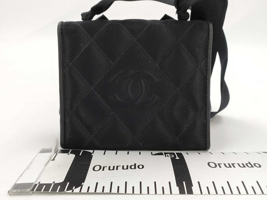 CHANEL Satin Ribbon Shoulder Bag, No. 4
