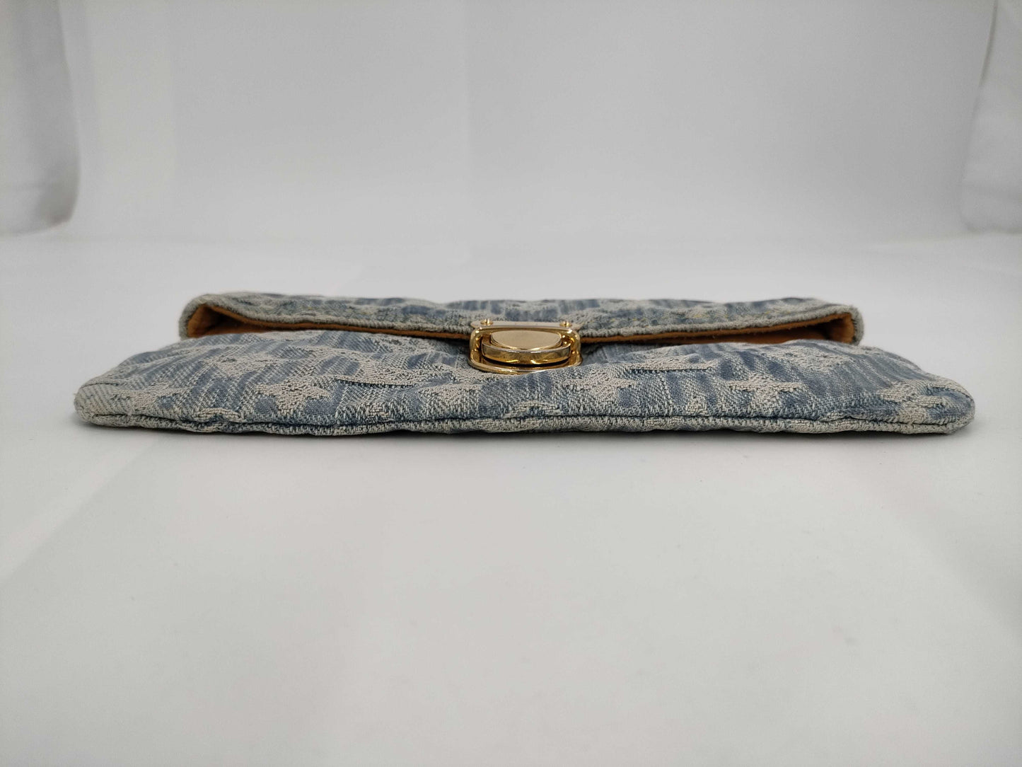 LOUIS VUITTON Vuitton Monogram Denim Clutch Bag Second Bag
