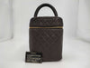 CHANEL Matlasse Chanel Matlasse Vertical Brown Vanity Bag