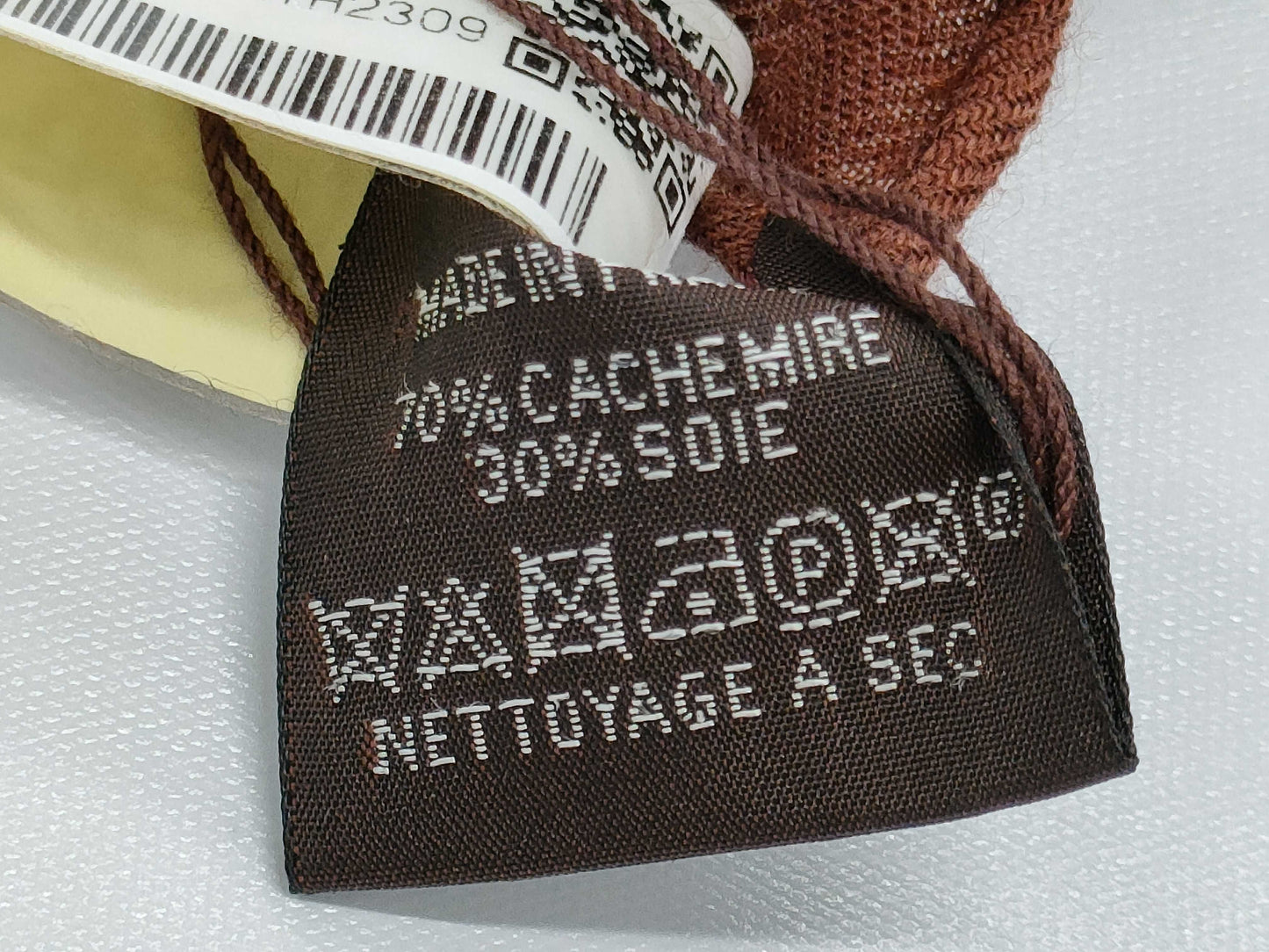 HERMES Carre 140 Carre Cashmere Silk Virgin Scarf