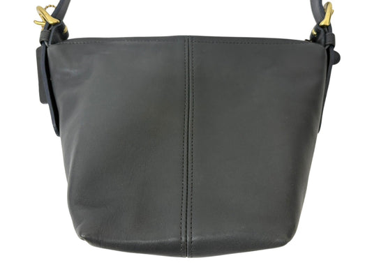 COACH Black Leather Shoulder Bag Shoulder Bag