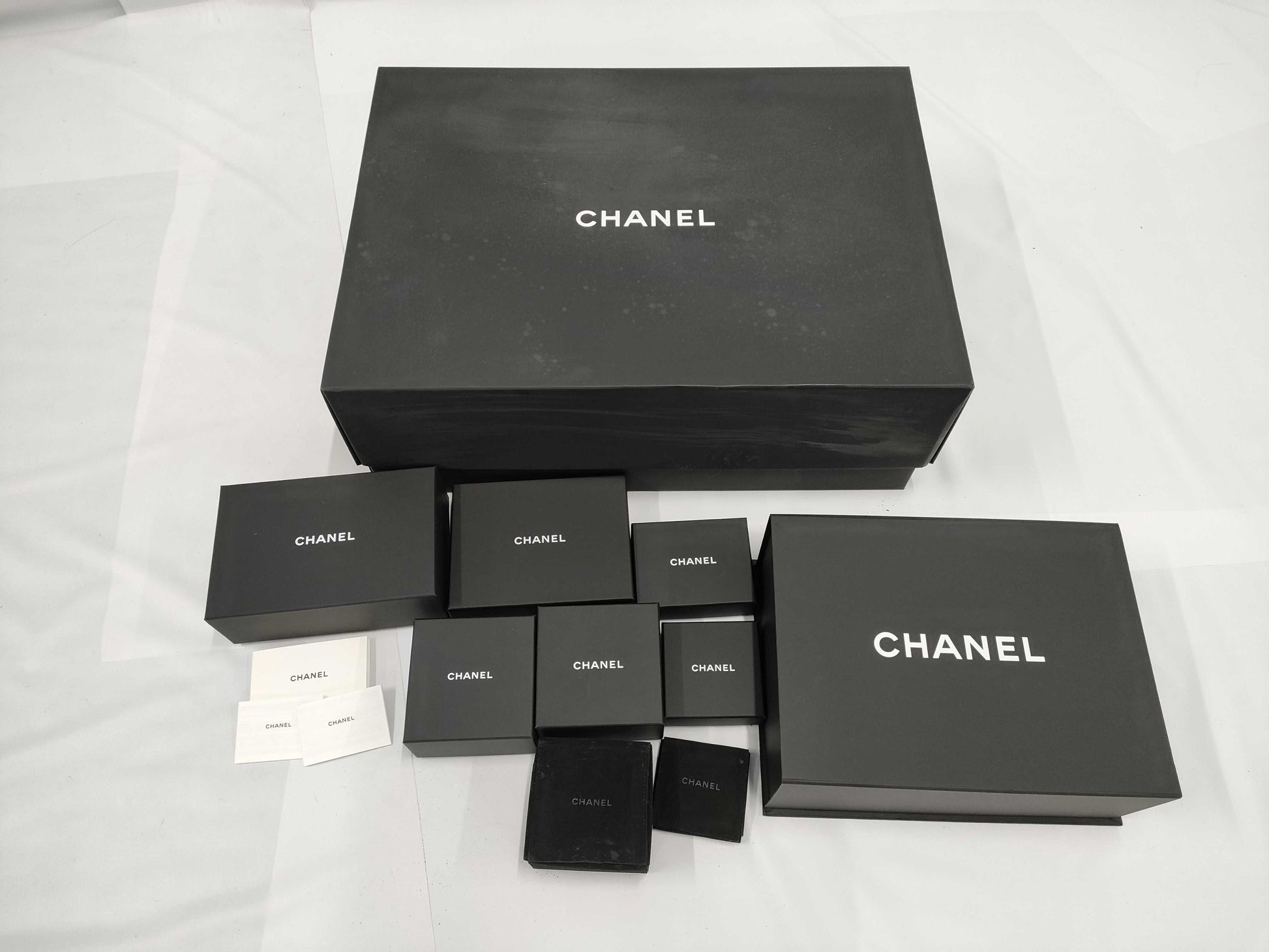 CHANEL Empty Matte Black Box