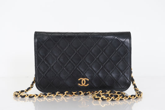 CHANEL Pushlock Ram Chain Shoulder Shoulder Bag