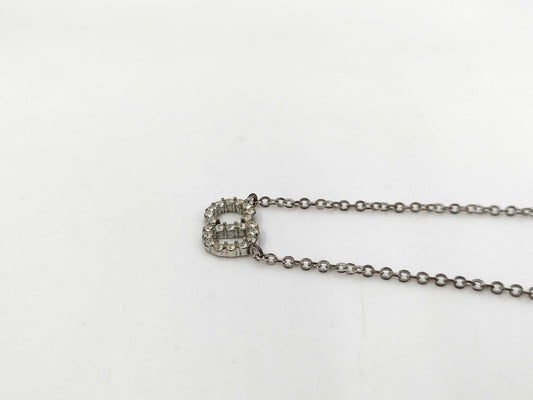 Dior X8 DIOR Silver Stone Necklace