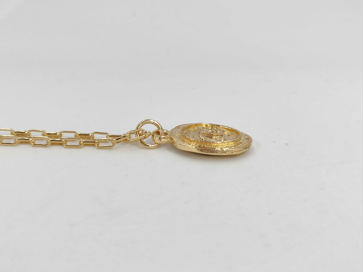 CHANEL Necklace Cocomark Vintage Necklace Gold Necklace