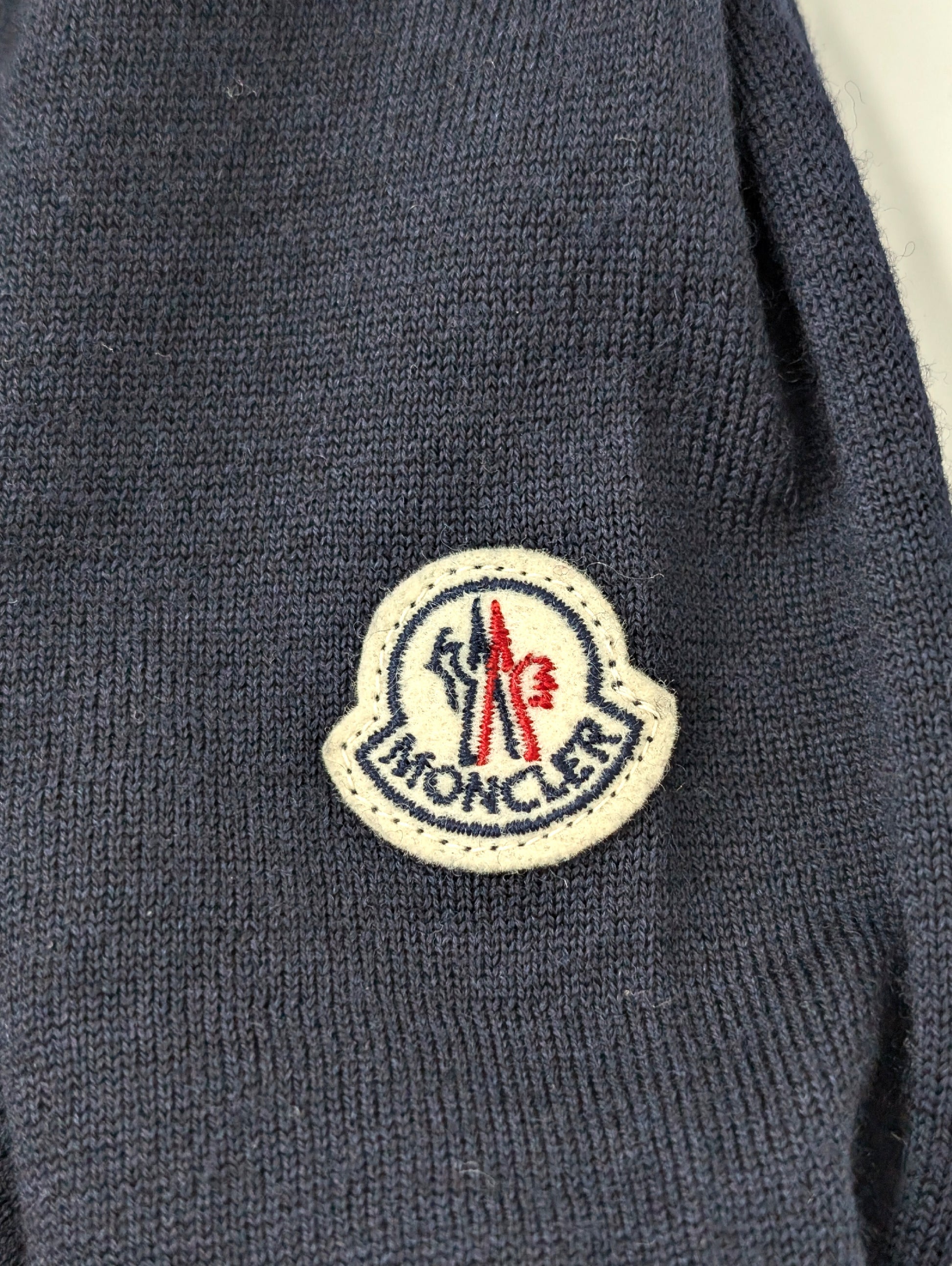 MONCLER Moncler Sweater Men's XL Patch Top