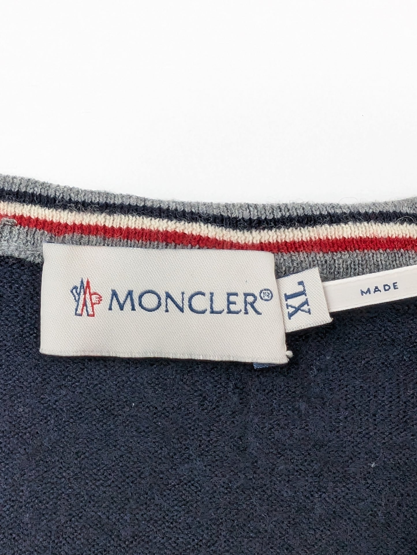 MONCLER Moncler Sweater Men's XL Patch Top