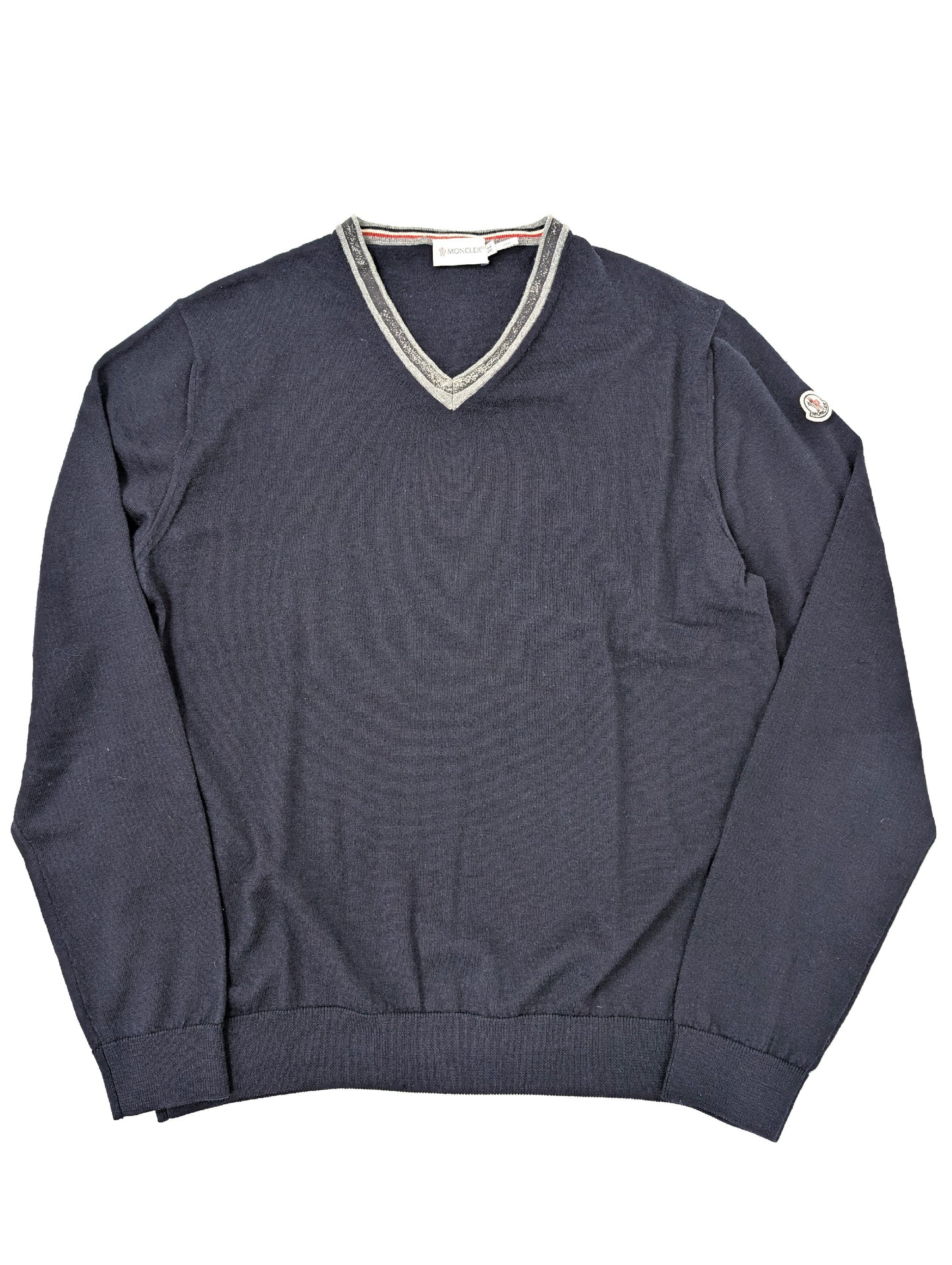 MONCLER Moncler Sweater Men's XL Patch Top