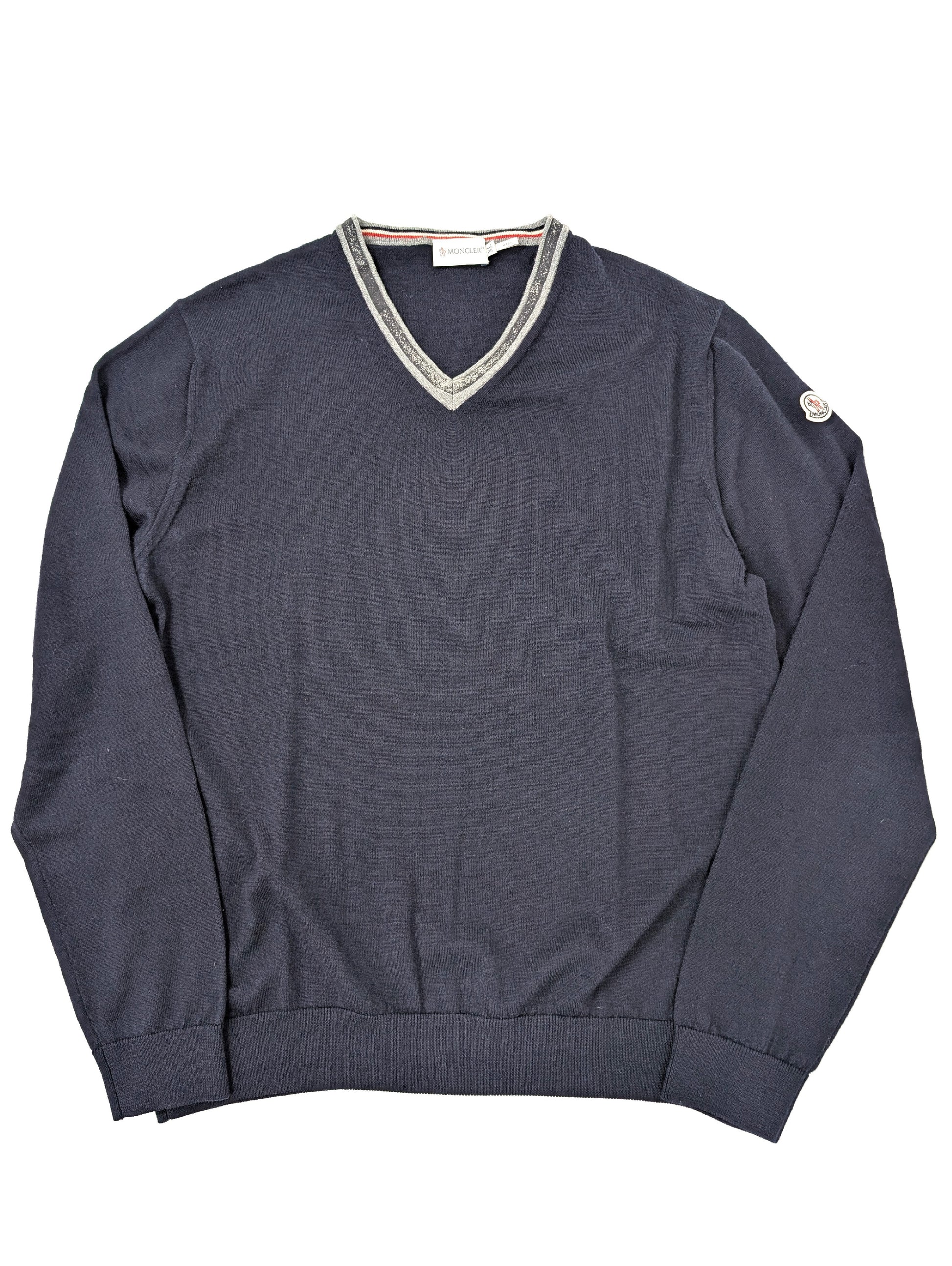 MONCLER Moncler Sweater Men's XL Patch Top