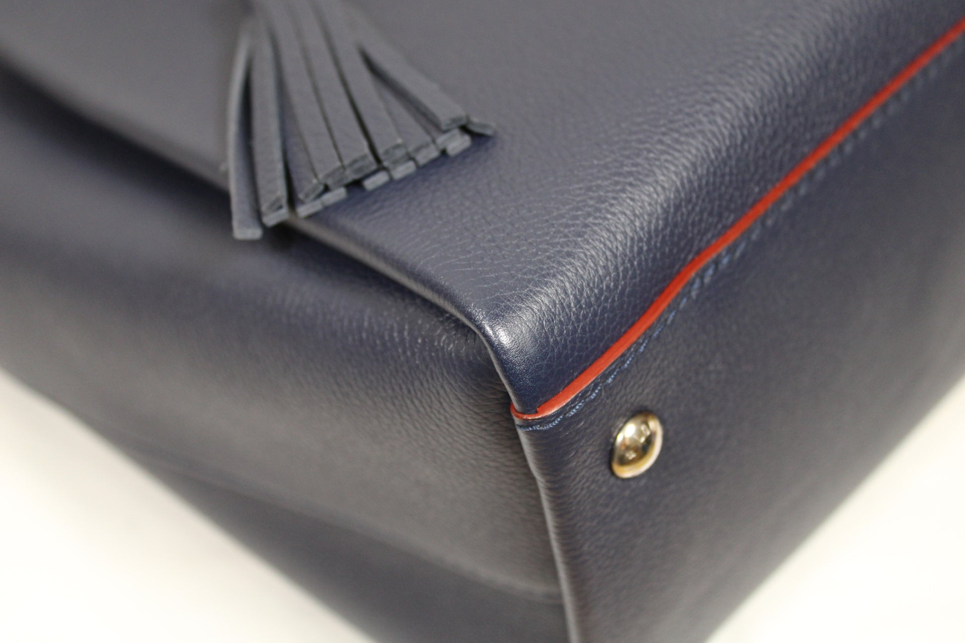 LOUIS VUITTON Vuitton LV Logo Rock Meat 2WAY Shoulder Bag Navy Shoulder Bag