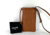 CELINE Drawstring Cuile Triomphe Leather Brown Shoulder Bag
