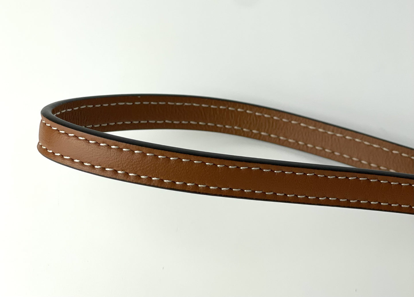 CELINE Drawstring Cuile Triomphe Leather Brown Shoulder Bag