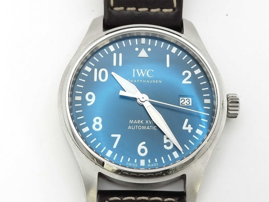 IWC Pilot's Watch Mark XVIII Petit Prince IW327010 5723862 Automatic Blue Dial Men's Watch