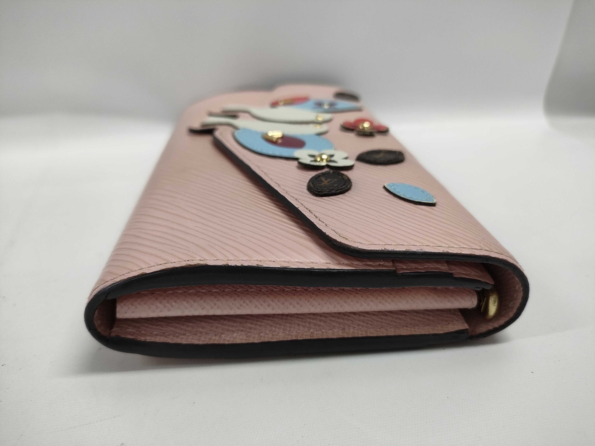 LOUIS VUITTON M62608 Epi Portefeuille Sarah Bird Wallet with Box and Dust Bag