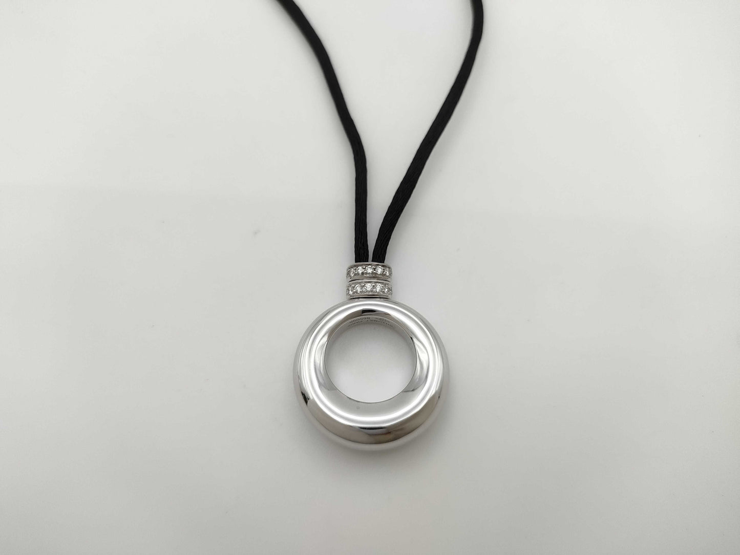 CHAUMET Ano Diamond WG 750 20.5g Necklace