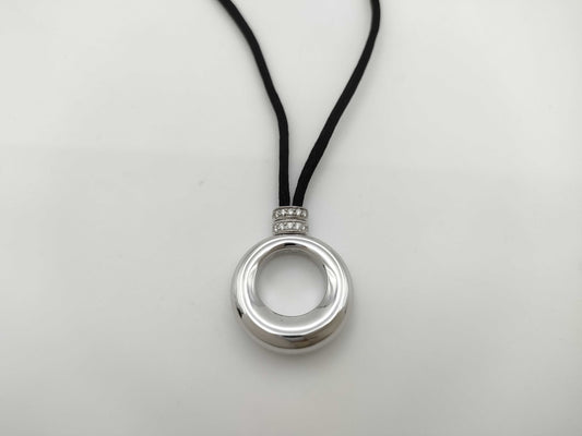 CHAUMET Ano Diamond WG 750 20.5g Necklace