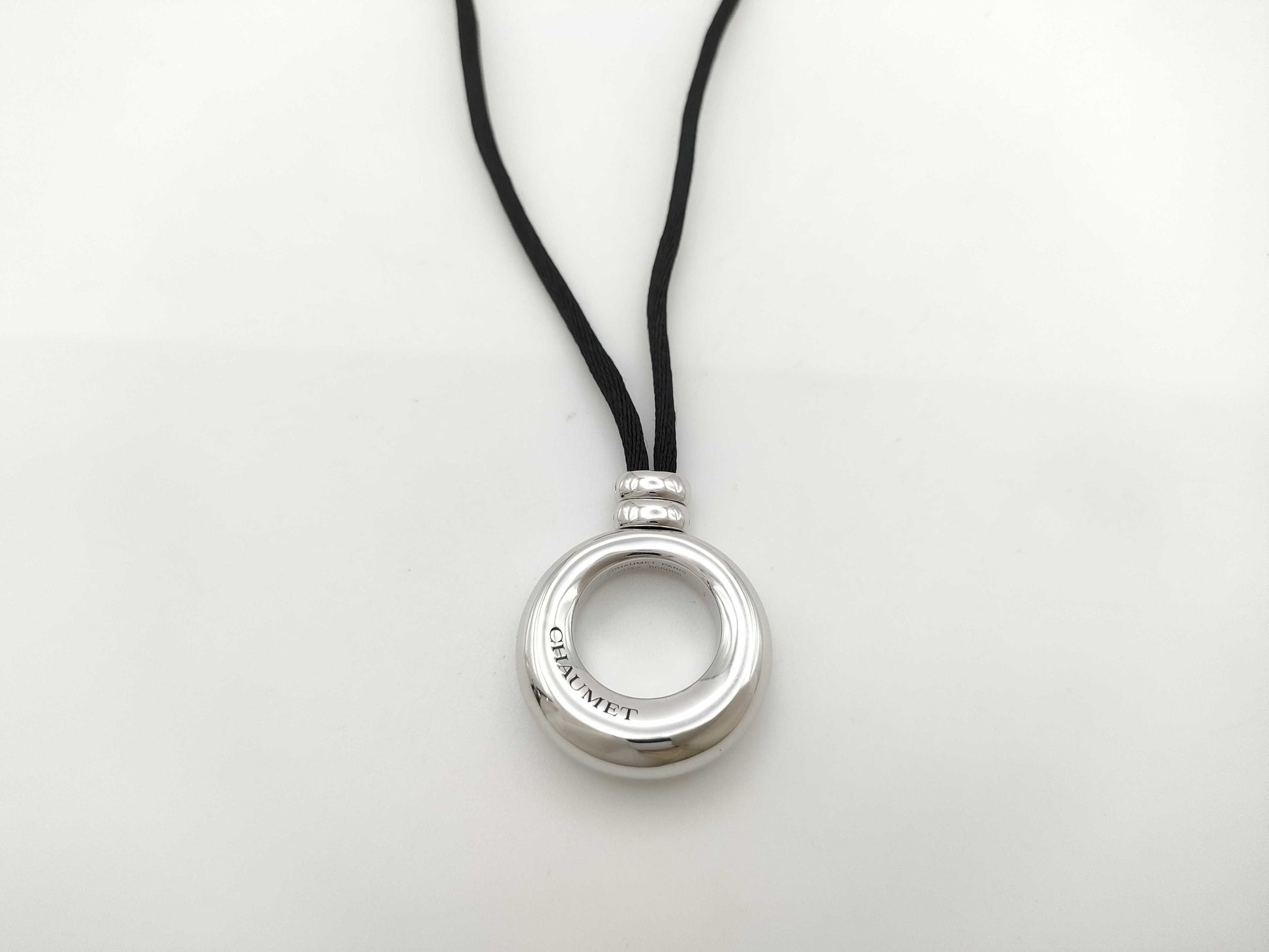 CHAUMET Ano Diamond WG 750 20.5g Necklace