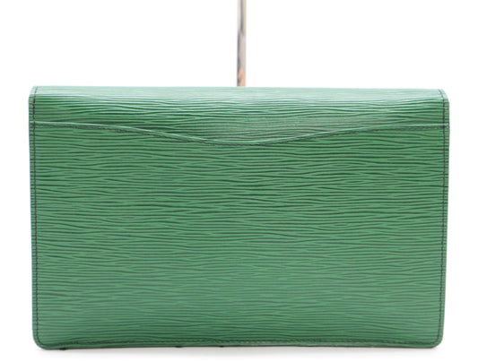 LOUIS VUITTON M52664 Epimontaigne 27 Borneo Green Clutch Bag