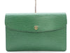 LOUIS VUITTON M52664 Epimontaigne 27 Borneo Green Clutch Bag